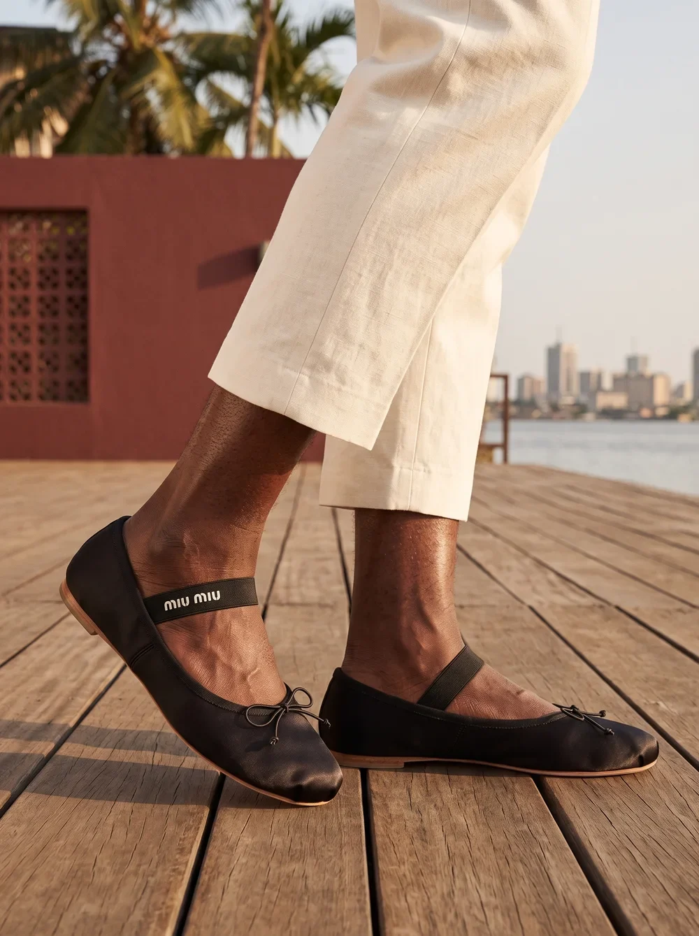 Miu Miu Ballet Flats, view 2