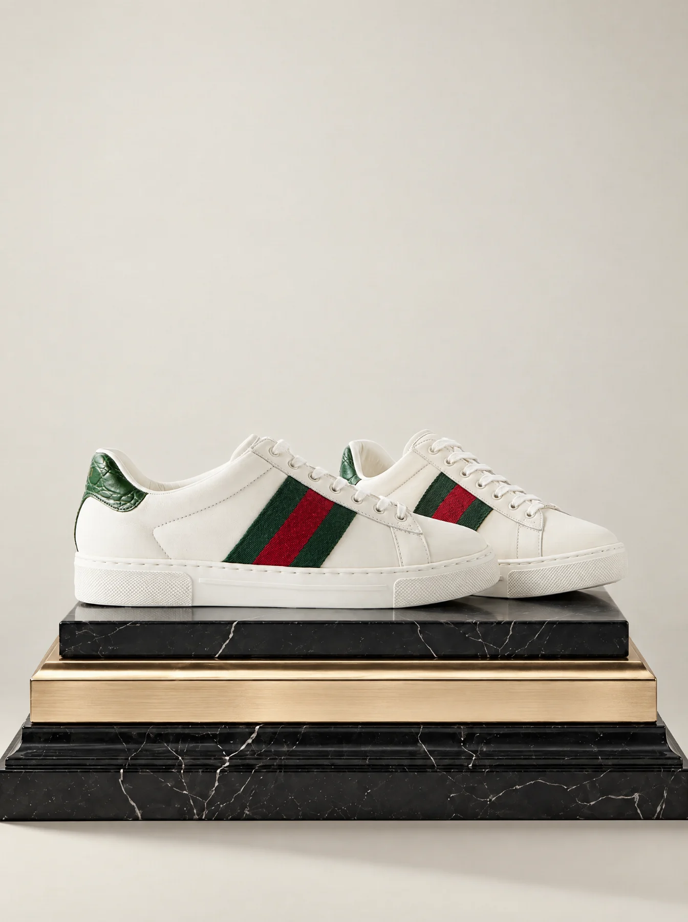 Gucci Ace Web Sneakers