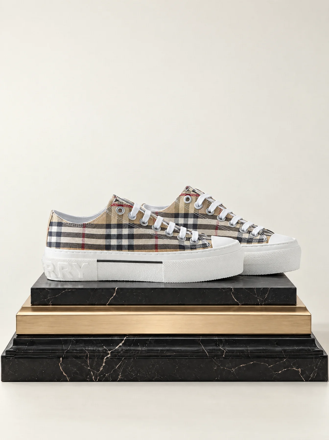 Burberry Check Sneakers