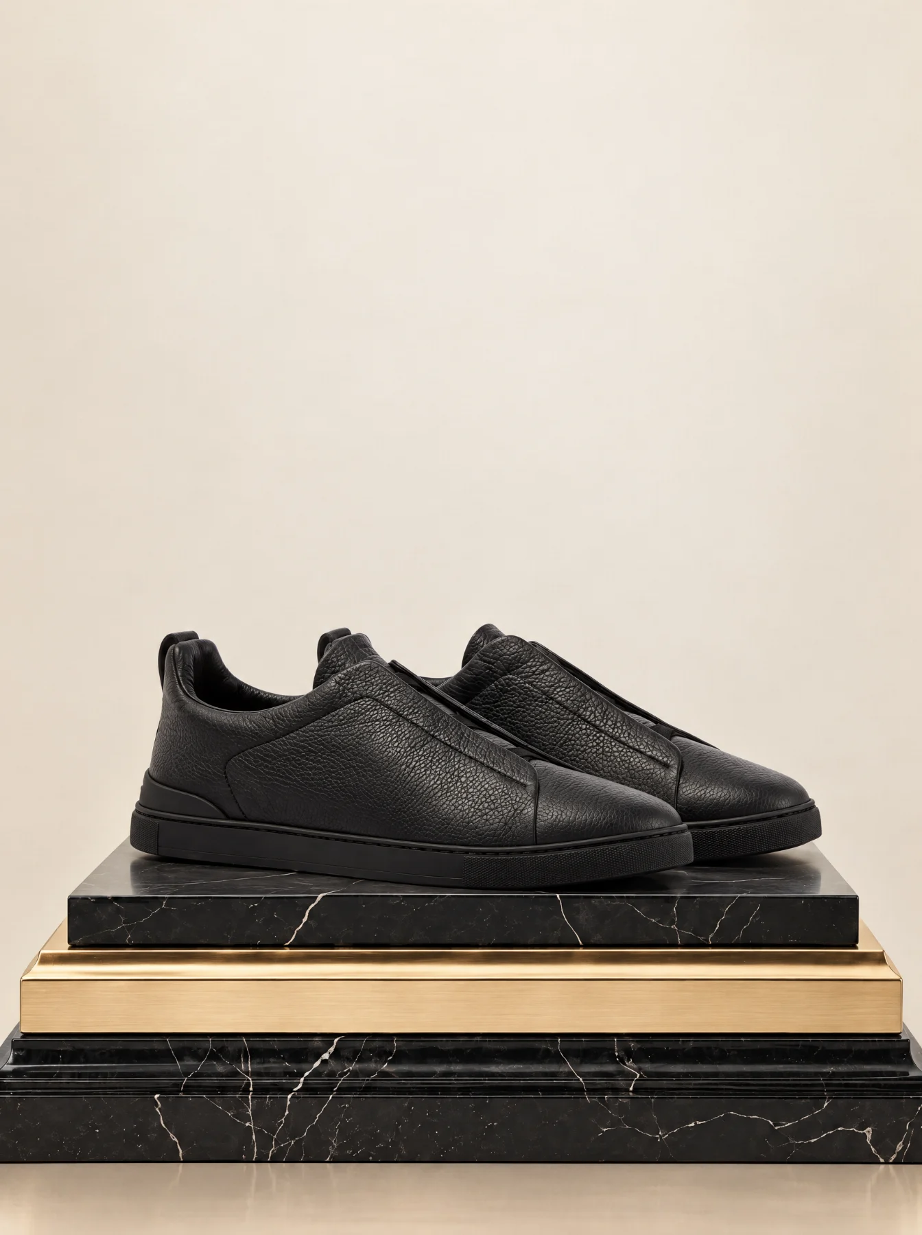 Zegna Triple Stitch Sneakers
